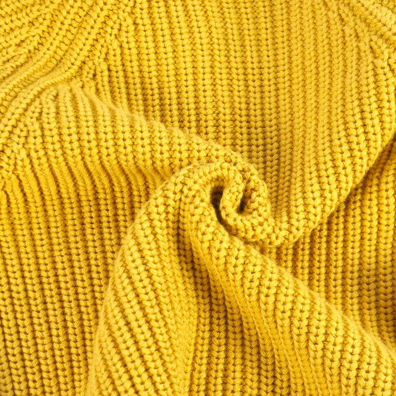 YOYI YOYI Cardigan in maglia giallo