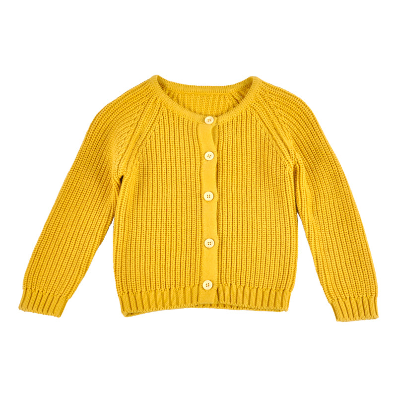 YOYI YOYI Cardigan in maglia giallo