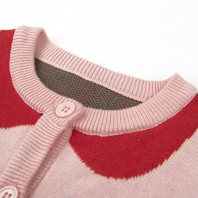 YOYI YOYI Cute Strawberry Knit Sweater