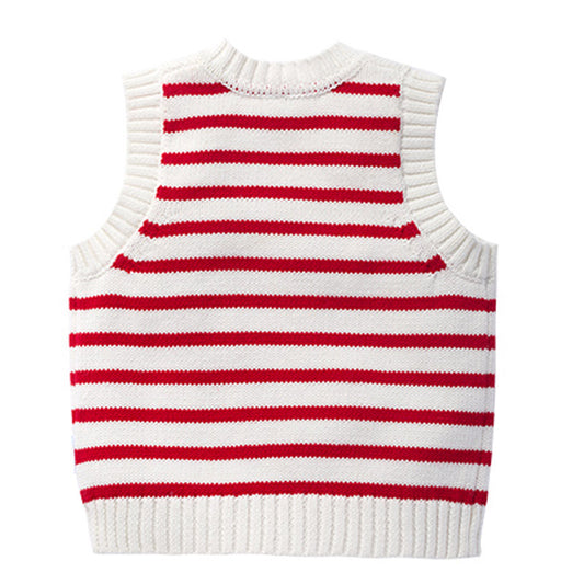 YOYI YOYI Cartoon Knitted Cotton waistcoat