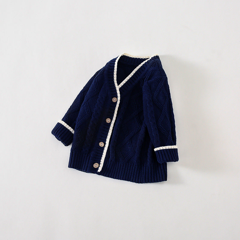 YOYI YOYI Uniforme Maglione Bambini Cardigan