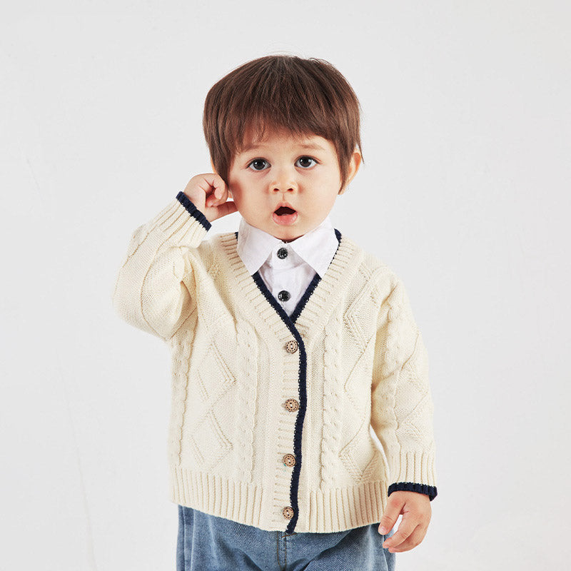 YOYI YOYI Uniforme Maglione Bambini Cardigan